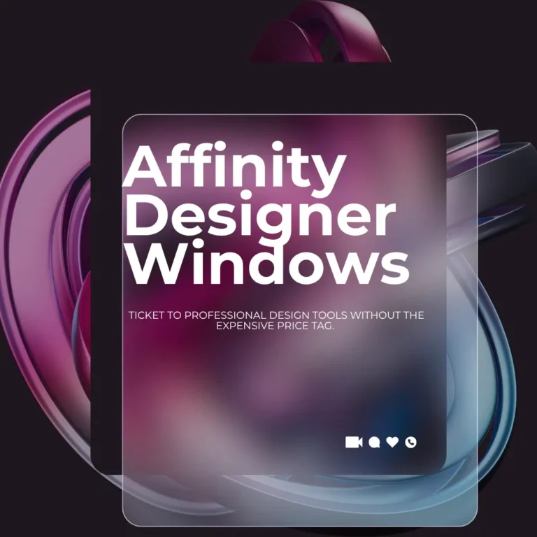 Affinity Designer Windows Crack Free Download