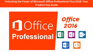 office 16 product key